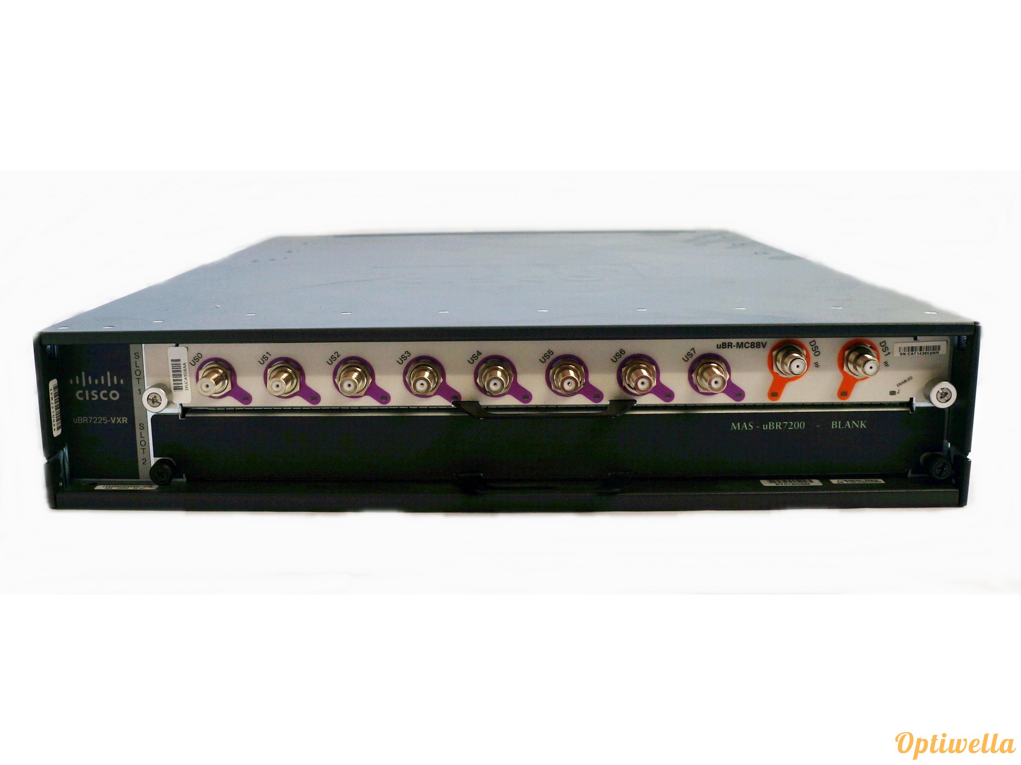 Cisco uBR7225VXR Universal Broadband Router CMTS 8 DS / 8 US